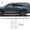 For Toyota Grand Highlander 2024 2025 Headlight Rearview B Pillars Door Handle Protective Film TPU Pre-cut PPF Anti-Scratch Bra