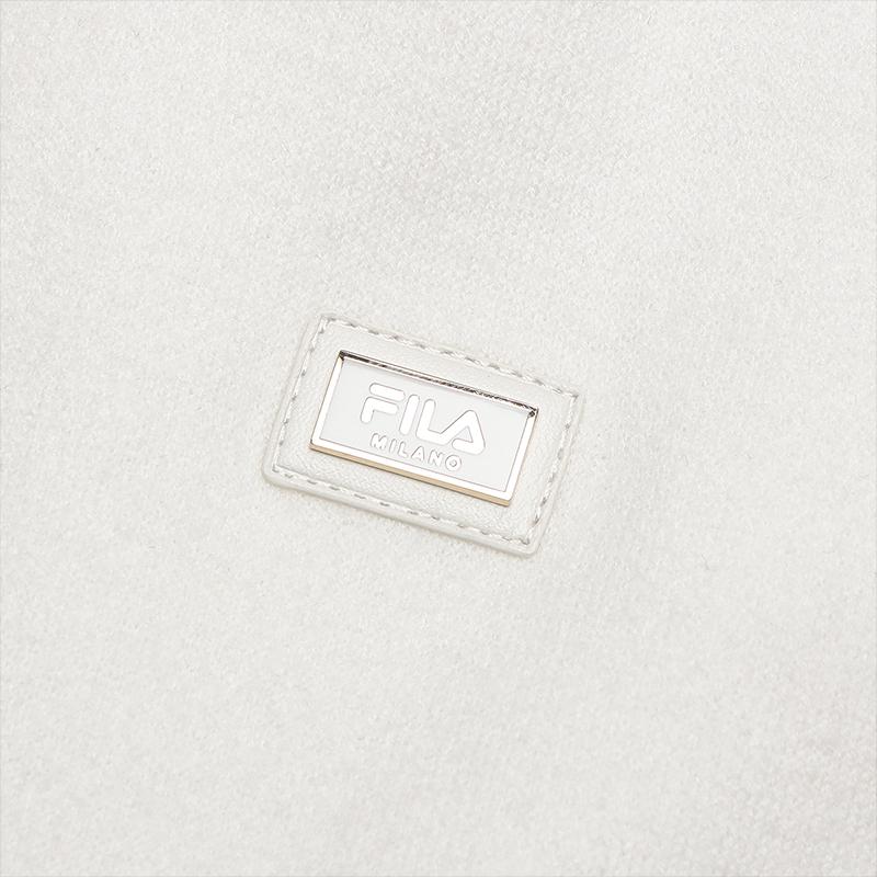 Fila Milano Series Warm Comfortable Versatile Casual Vest Women Vest Ceramic-White F11W515901FIV