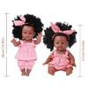12in African American for Doll for Baby Girls Boys with Black Skin that Looks Re