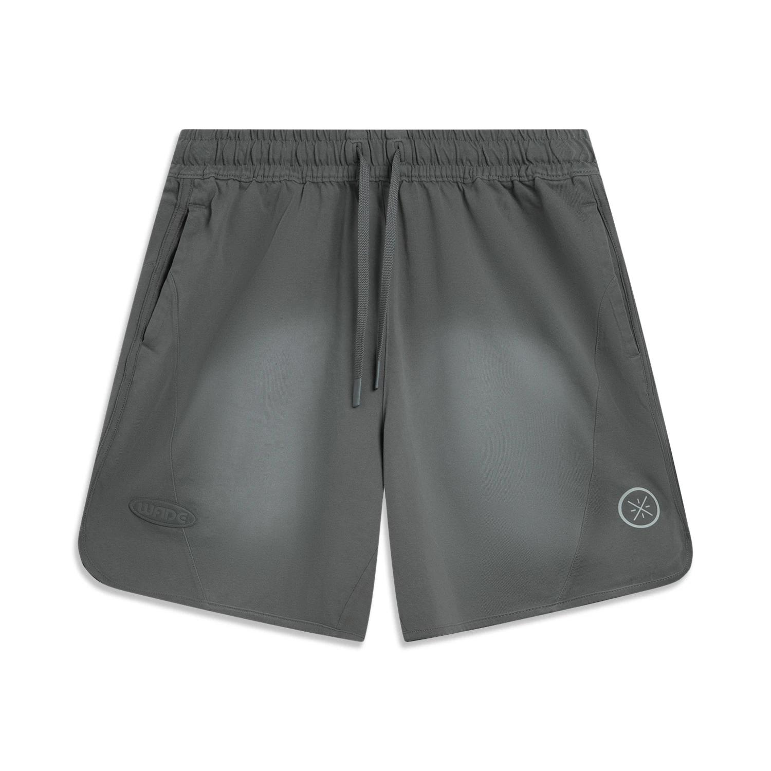 

Li Ning Wade Series Градиентные Шорты на шнуровке Дышащие Универсальные Прямого кроя Спортивные шорты Мужские шорты AKSV069-4 L