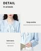 2026 Spring Lace Tie Loose Collar Long Sleeve Women's Shirt
