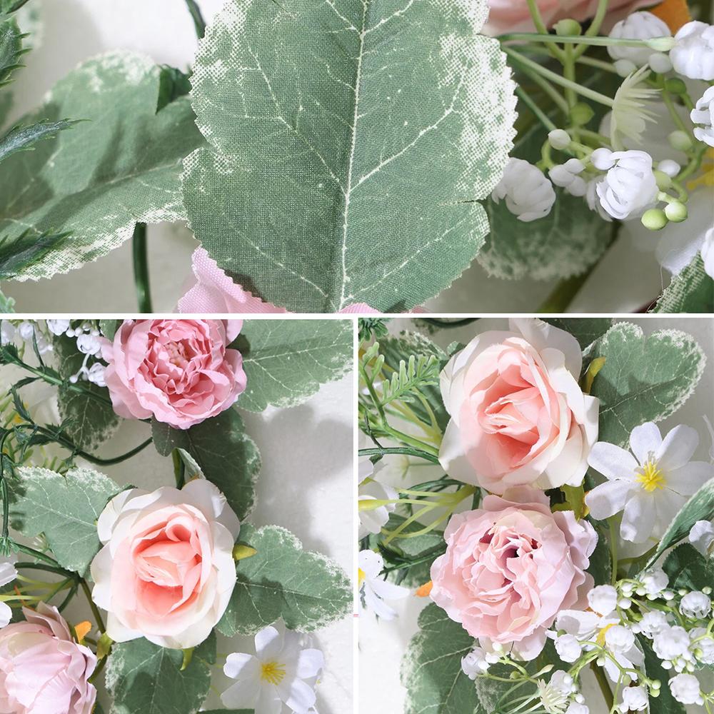 Artificial Rose Flower Vine 175cm Peony Daisy Floral Garlands for Wedding Party Decor Outdoor Table Centerpiece Valentine Day