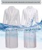 Luxury 5-Star Pure Cotton Bathrobe: Absorbent, Quick-Dry, Long Style for Men, Women, Couples, Suitable for All Seasons.