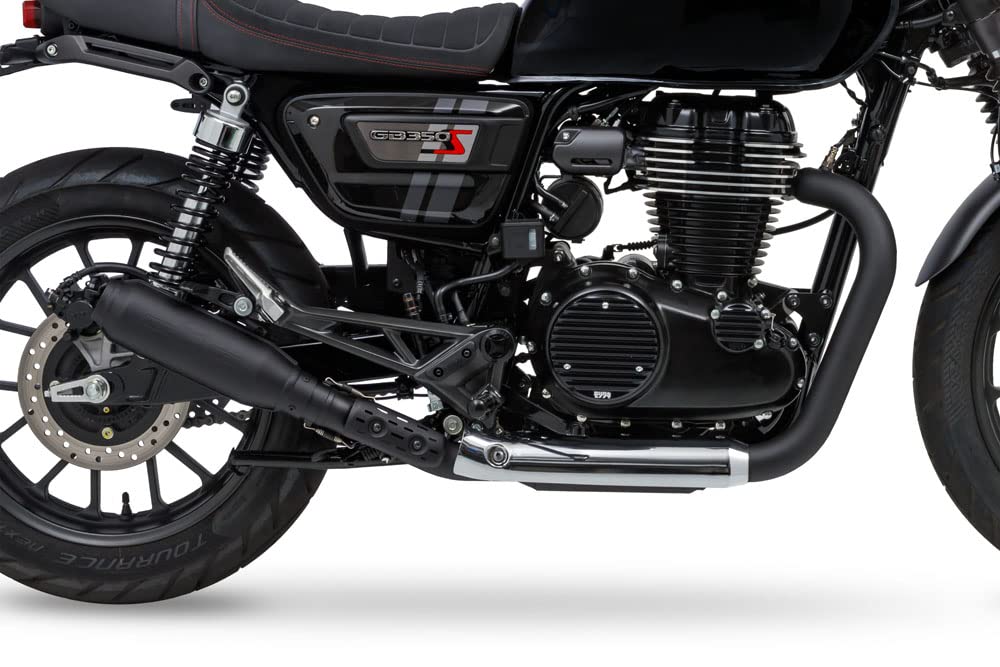 

MORIWAKI Глушник MONSTER BLACK Сліп-он GB350/GB350S 23-01810-DG1Y1-00 чорний
