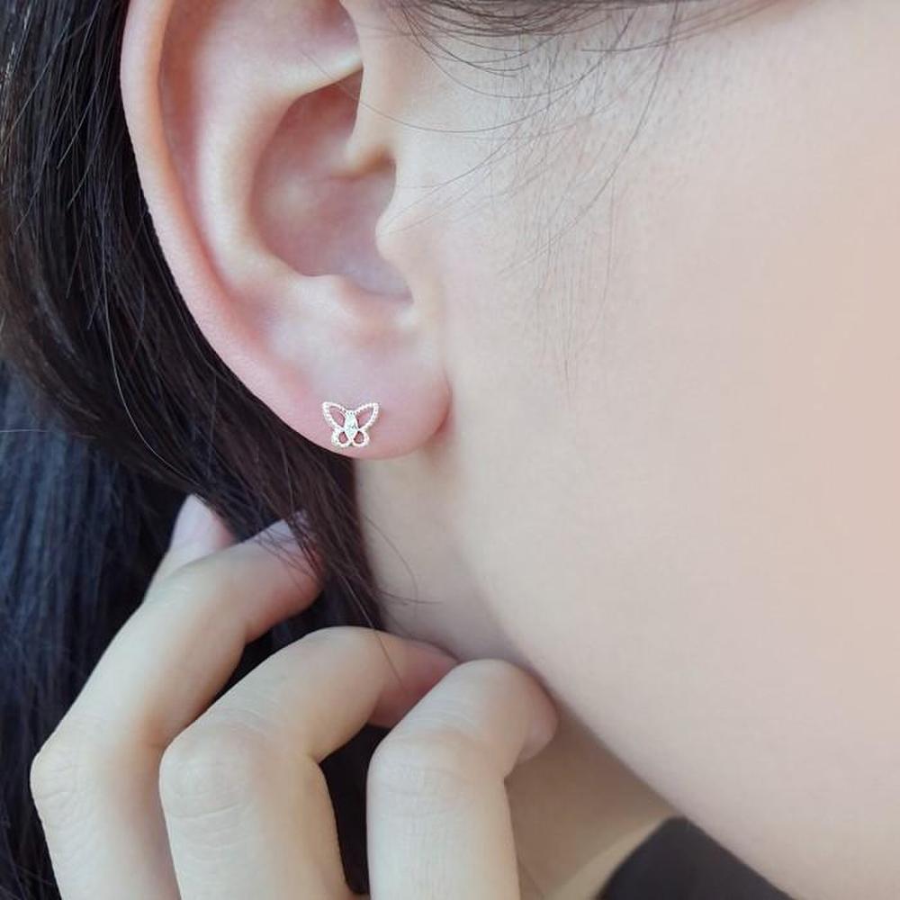 Silver 925 Butterfly Cubic Piercing (S6821068)