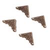 4Pcs 37mm Zinc Alloy Jewelry Gift Wood Box Picture Frame Corner Decorative Protector Guard Decorative Bracket Furniture Hardware