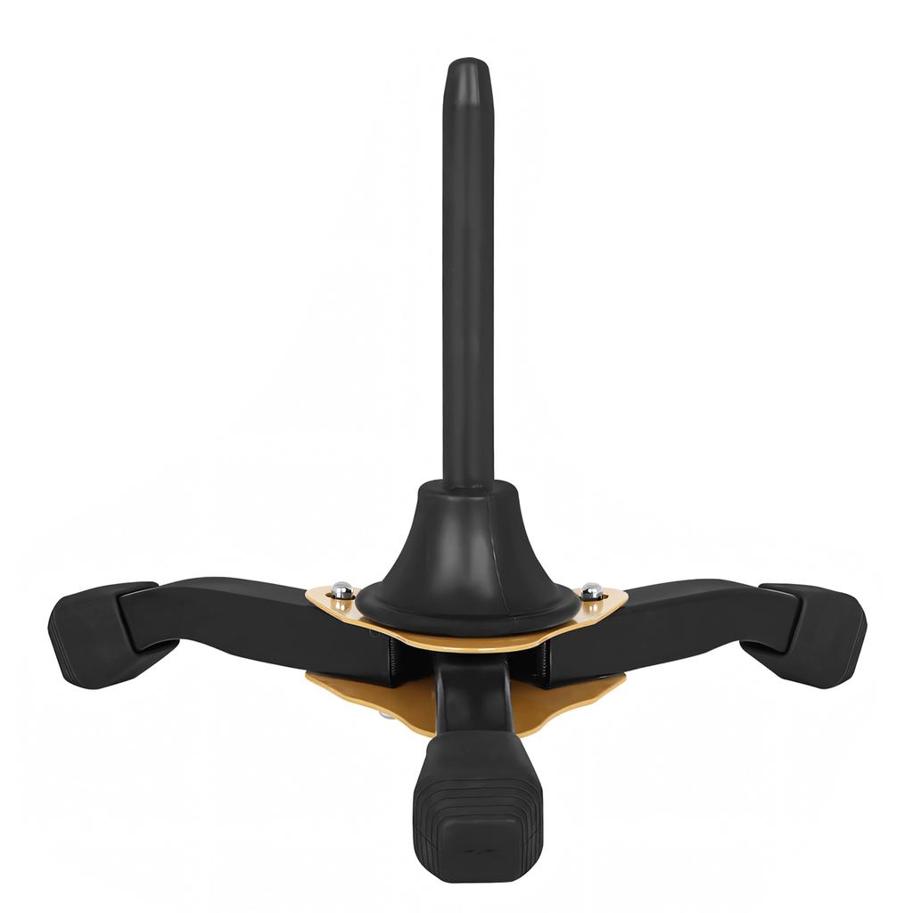 Portable Foldable Heavy Duty Clarinet Flute Stand with Cleaning Kit Detachable Woodwind Holder