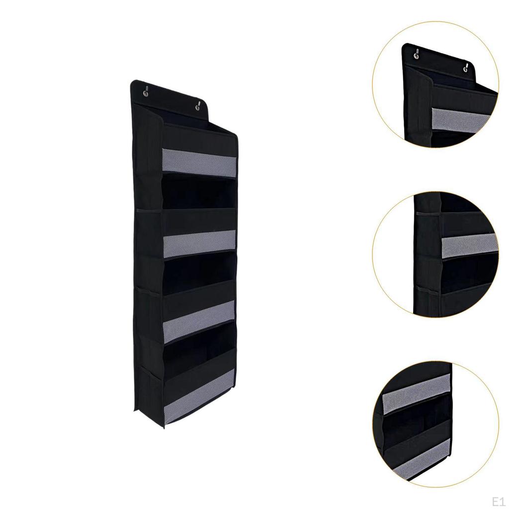 Hanging Shoe Organizer for Door, Storage Bag Closet Large Deep Pockets Door