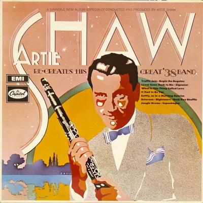LP Record ARTIE SHAW - Re-creates His Great '38 Band T2992 Capitol Records 1968 UK Jazz Used