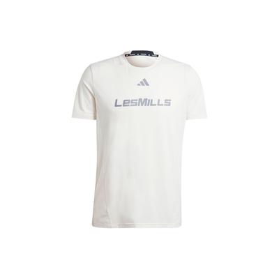 adidas Les Mills Graphic Tee Chalk White Men Streetwear IX7976