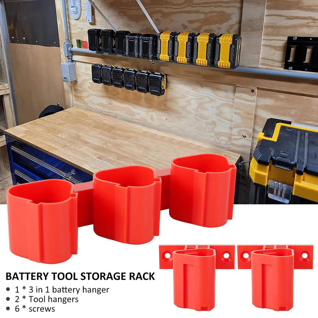 Držák baterie Úložiště baterie Pevný držák Opakovaně použitelný držák Li-ion baterie Nástěnný držák baterie Robustní držák baterie