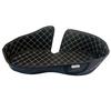 PU Motorcycle Seat Cushion Pad Piaggio Medley 150 - Waterproof Anti-Slip Shock Absorbing Inner Liner Foam Padding Black