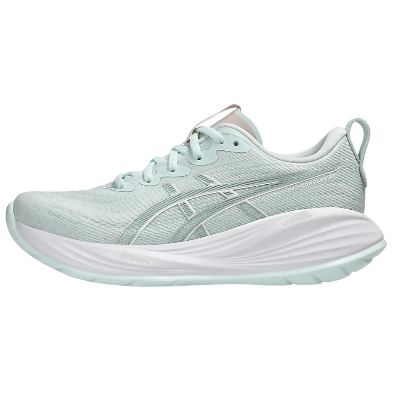(WMNS) ASICS Gel-Cumulus 27 Pure Aqua White Women s 1012B772-300 EU 40