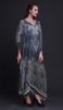 Phagun Floral & Paisley Ladies Plus Size Kaftan Summer Wear Beach Coverup Kimono