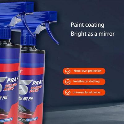 Nano Kristal Coatingmiddel Auto Vloeibaar Keramische Coating Spray Nano-coating Spray Wax Automotive Hydrofobe Polish Lakreinige