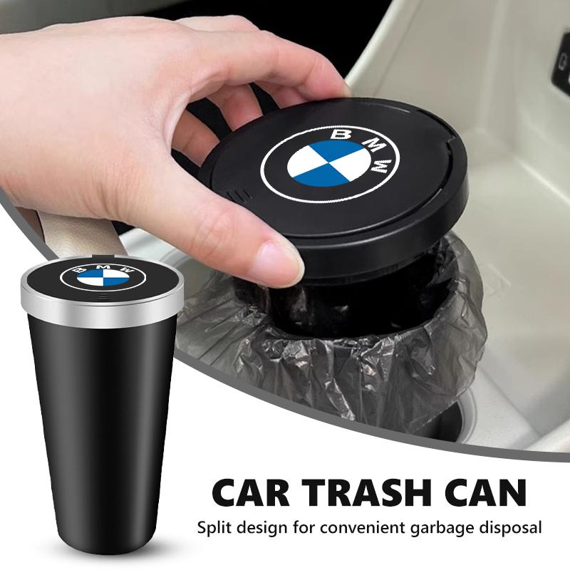 Car Center Console Storage Trash Can Cup Holder Garbage Bin For BMW Performance M E87 E30 E46 E28 F35 G20 E93 F20 X3 X IK5