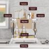 Multifunctional Kitchen Knife and Chopping Board Rack