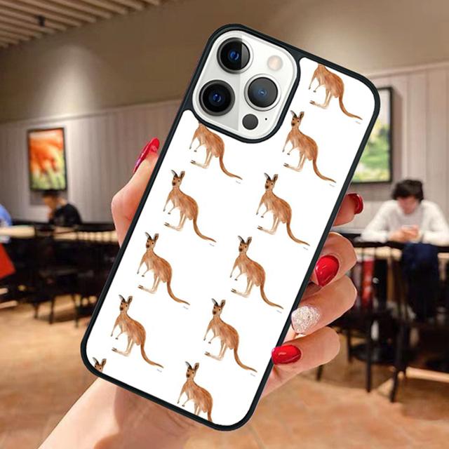 

Animal Kangaroo Phone Case For Apple iPhone 17 Air Pro Max Plus Coque For iPhone 17 Air 14 15 16 13 12 Max Cover iPhone 17Air