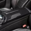 Reposabrazos central de fibra de carbono para coche, 4 unidades, cubierta de botón de interruptor, accesorios interiores para Mercedes Benz E GLC C clase W205