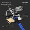Electronics Repair Soldering Iron Rack Soldering Iron Holder with Heat Resistant Material for Electronics Enthusiasts