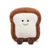 McHugs Fluffy White Toast Plush Toy MC400224