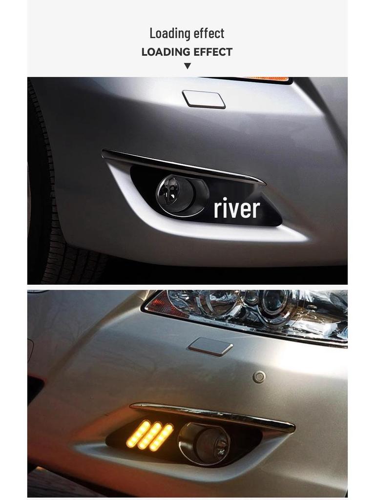 LED Daytime Running & Fog Lights for 06-08 Toyota Camry