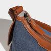 Women's Bag 2024 New Model, Unique Design, Fashionable Denim Bag, High-end Feel, Large Capacity, Single Shoulder Crossbody Pillow Bag