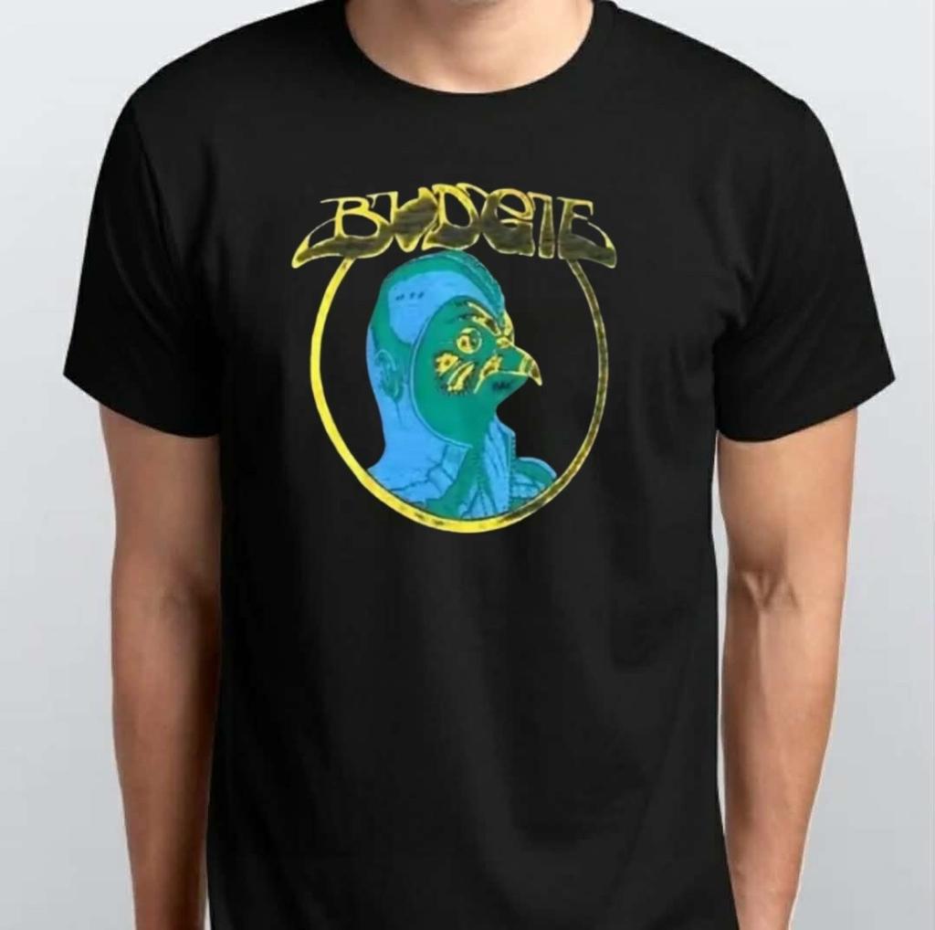 Budgie Band Nightflight Unisex T-SHIRT S M L XL XXL 3 4 XL Black White
