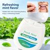 2PCS Mint Dental Floss Roll | Ultra Fine Smooth Floss for Deep Teeth Cleaning, Portable Oral Care Tool