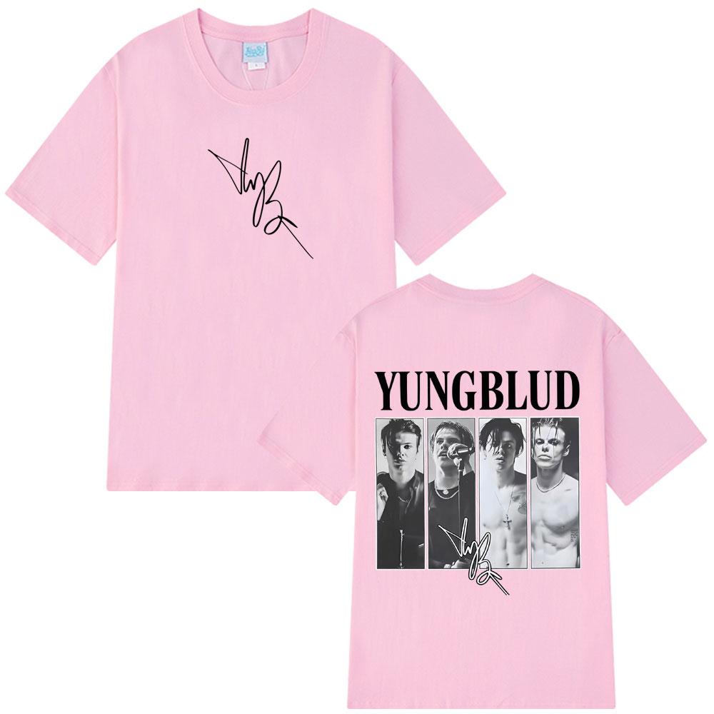 IDOLS Tour 2025 Yungblud Signature Grafik Vintage T-Shirt Herren Damen Punk Rock T-Shirts Locker Baumwolle Hip-Hop T-shirts Streetwear