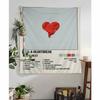 Rap Singer Kanye West Album covers Cartoon Tapestry Art Science Fiction Room Home Decor Wall Hanging Sheets