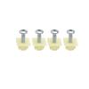 Universal License Plate Mounting Kit for GM Cars Self-Tapping Screw with Retainer Clip Replacement for Buick Chevrolet Parts