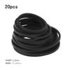 1.5mm Width Mix Cassette Tape Machine Belt Assorted Common Square Rubber Belt for Recorders  DVD Drive Turntable