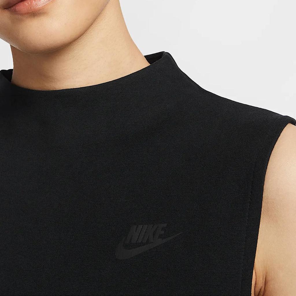 Nike Sportswear Tech Fleece Sleeveless Dress Women Dresses Black HJ1386-010