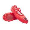 1 Pair Girls Ballet Shoes Soft Sequin Crown Pattern Anti-skid Bottom Elastic Band Faux Silk Toddler Big Kid Children