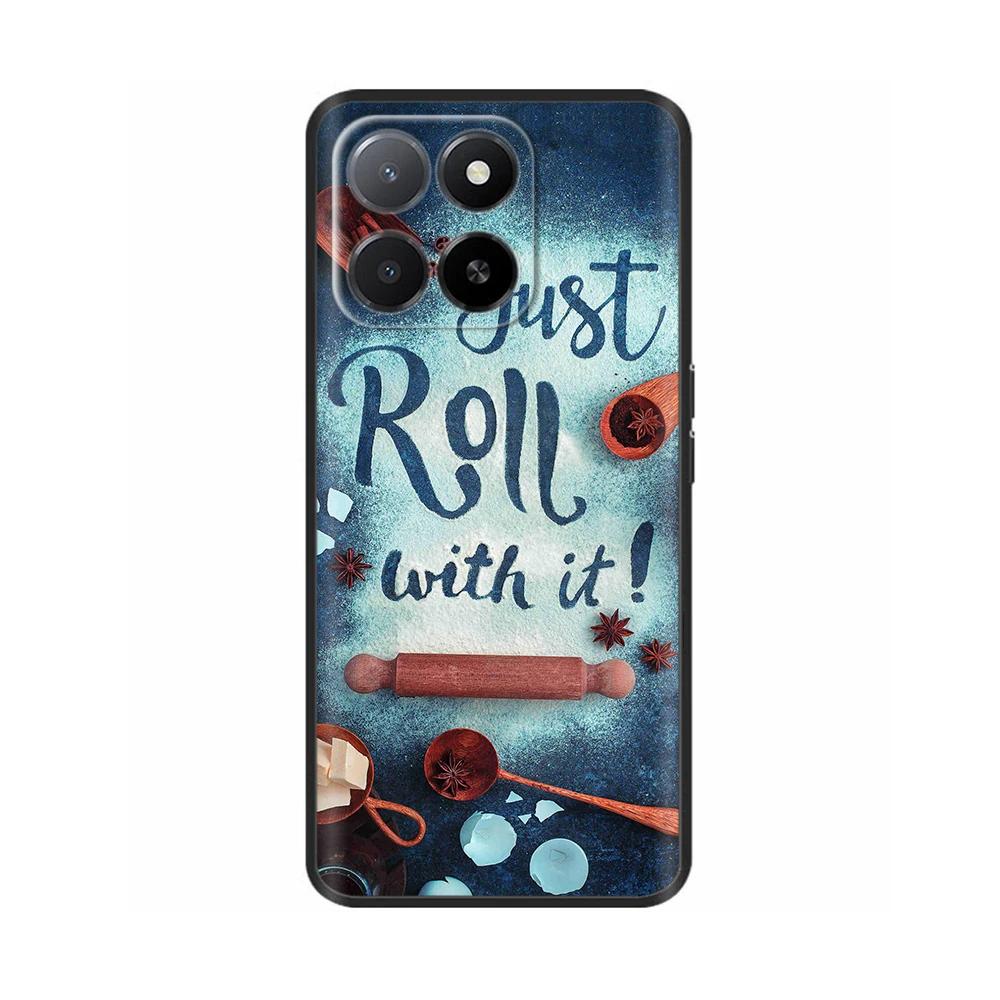 Für Honor X5B Plus Hülle Für Honor X5b 2024 Stoßfest Weiches TPU Silikon Handyhülle Für honorX5B X 5b Capa Cartoon Matt Bumper