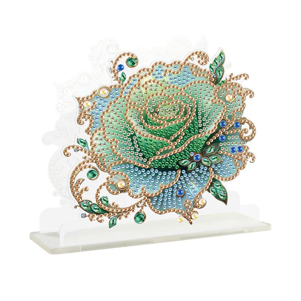Diamond Painting Desktop Napkin Holder Acrylic Animals Table Top Diamond Painting Napkin Holder Ornament Ornament for Beginner