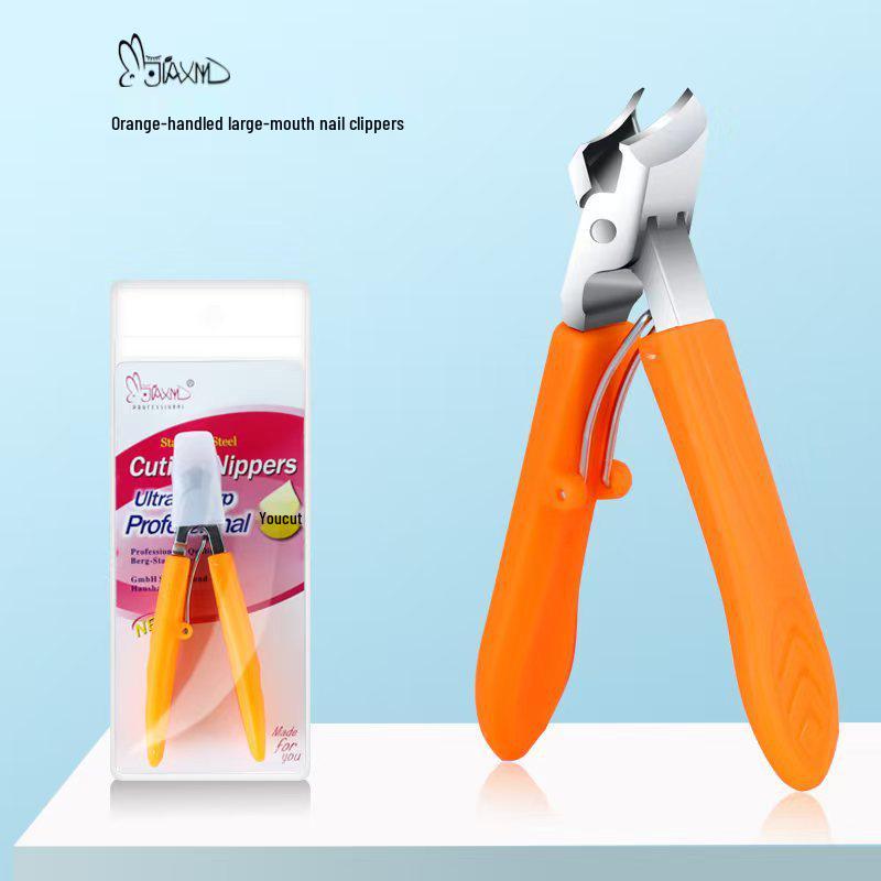 Premium Angled Tip Nail Clippers with Anti-Splash Design for Precise Trimming