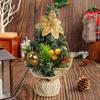 20cm Mini Christmas Tree Desk Table Decor Small Party Ornaments Gift Home Decoration Party DIY Festival Supplies