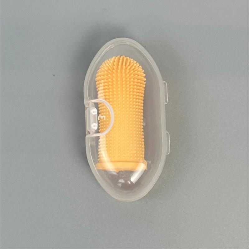 Pet Rubber Finger Toothbrush for Small & Medium Dogs - Oral Care Tool