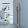Tai Ju Fu Antique Dual-Function Floor-Standing Bathtub Faucet