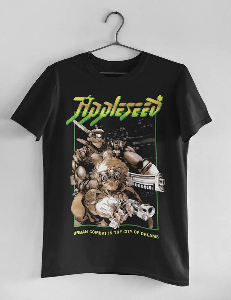 Appleseed Unisex T-Shirt 1988 Film Shirow Masamune Cyberpunk Anime T shirt Unisex T-Shirt XXL