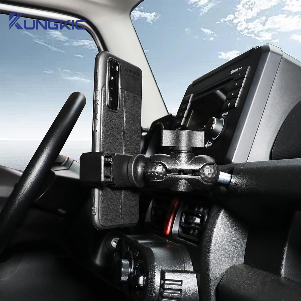 Mobile Phone Holder for Suzuki Jimny JB64 JB74 JC74 2019-2026, Dashboard & Vent Mount, Interior Accessories