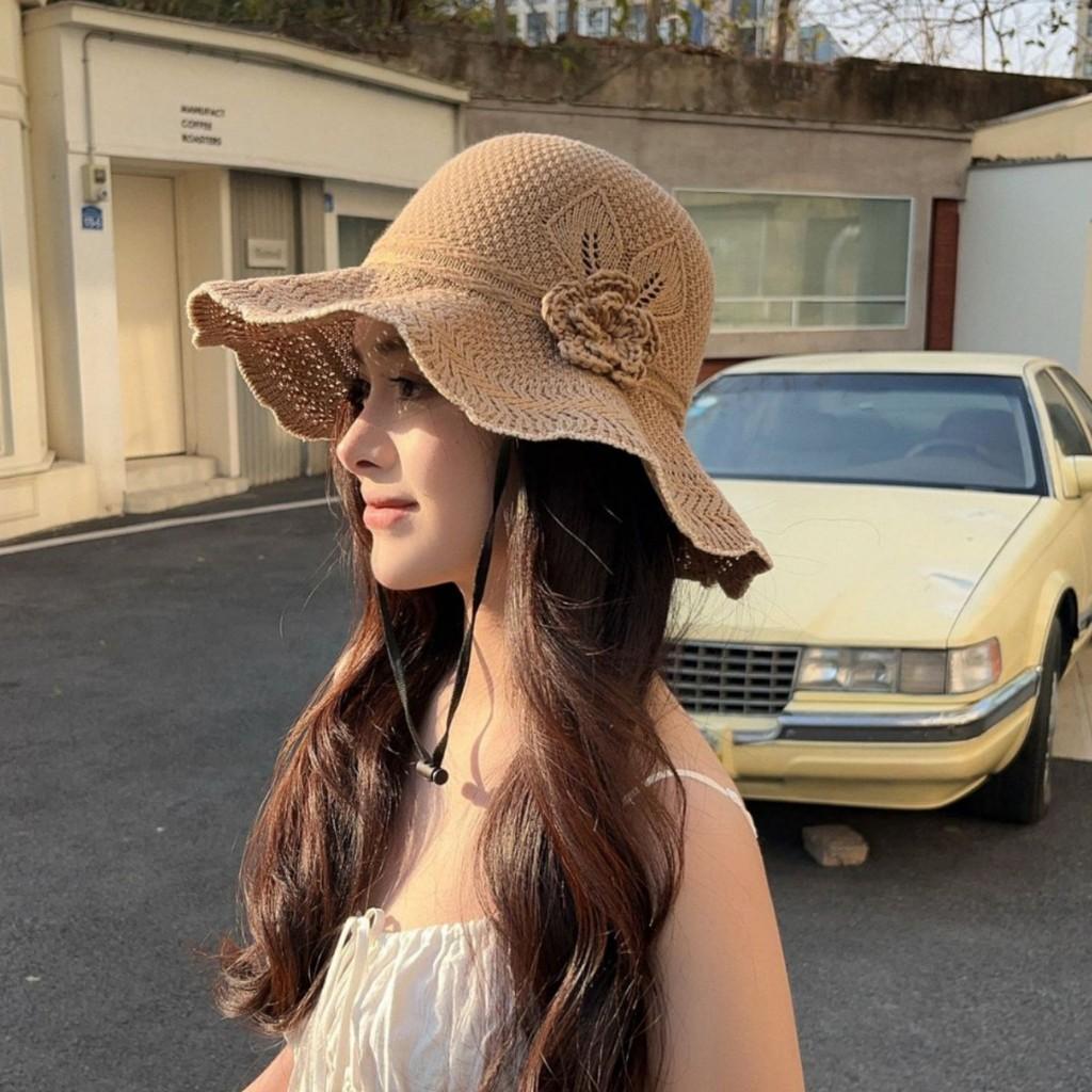 Summer Outdoor Breathable Sunhat With Wide Brim For Womens Sun Protection