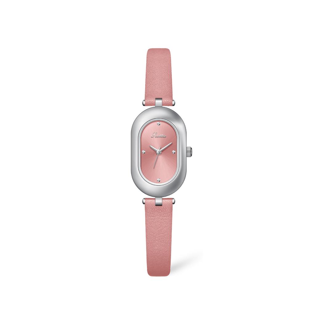 Light Luxury Fashion Women's Watch Original Brands Black Gold Oval Workplace Commuting Genuine Leather Women's Watches Gift