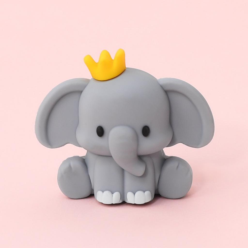 Jungle Safari Animal Cake Toppers with Elephant Giraffe Lion Monkey for Jungle Themed Party Baby Showers Kids Birthday Party