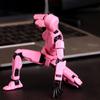 Multi-Jointed Movable Shapeshift Robot 3D Printed Mannequin Dummy Action Figures Toys Mini Movable Joints Skeletons Desk Decor