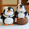 Adorable Eight-inch Penguin Plush Toy Soft Stuffed Animal For Carnival Machine Game