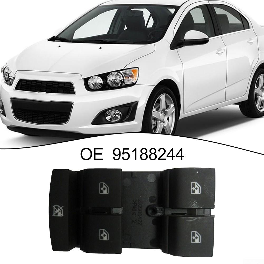 

95188244 Переключатель стеклоподъемника ABS черный для Sonic 2012-2016