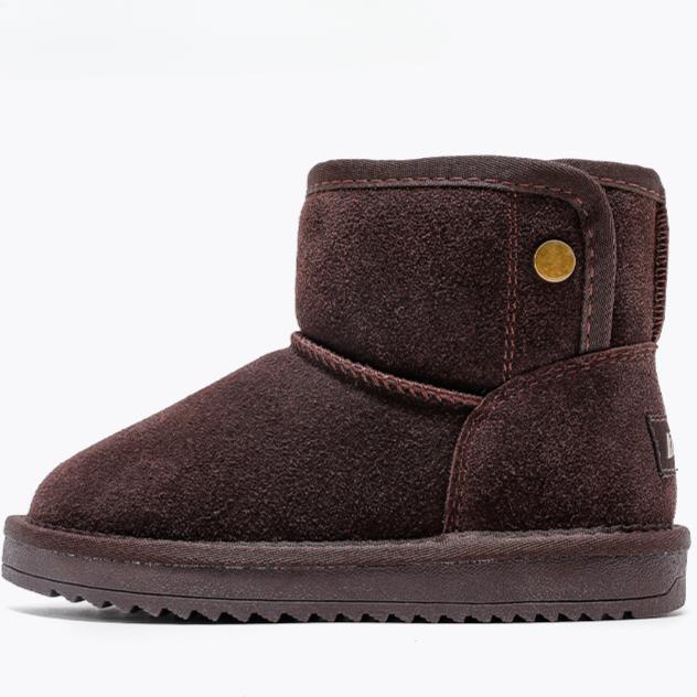 

Warrior Однокласниці Дівчата Снігові черевики Зимові чоботи з потовщеним ворсом Середні літні дитячі теплі бавовняні черевики 37